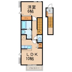 セイバリーＥの物件間取画像